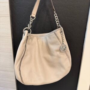 Michael Kors Slouchy Hobo Shoulder Bag – Pebble Leather